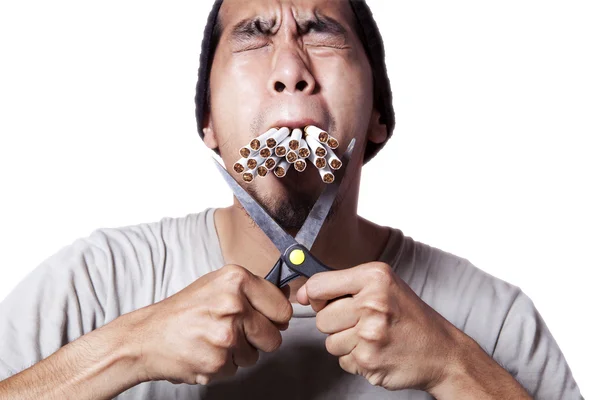 Fumatore duro — Foto Stock
