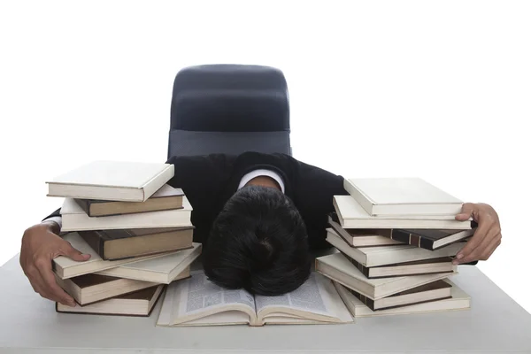 Businessman exhausted — Stock Photo, Image