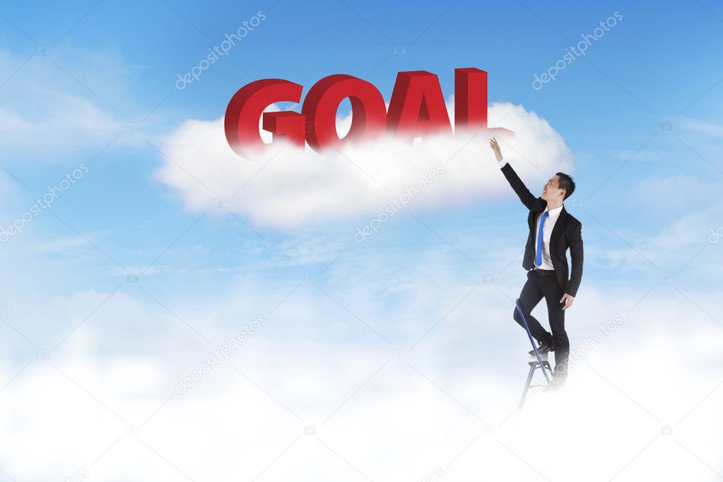 Business goal concept