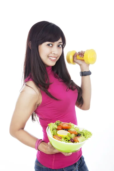 Healthy asian woman — Stock Photo, Image