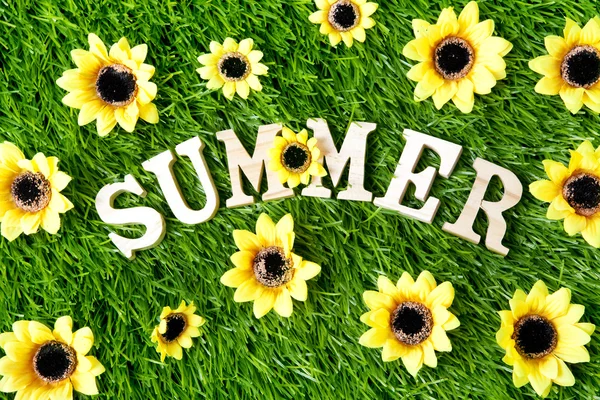 Summer sign background — Stock Photo, Image