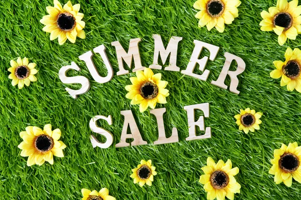 Cartaz de venda de verão — Fotografia de Stock