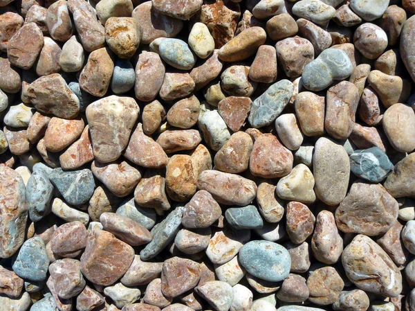 Piedras de guijarro junto al mar — Foto de Stock