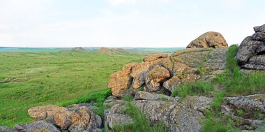 Dağları, güzel yaz manzara panorama