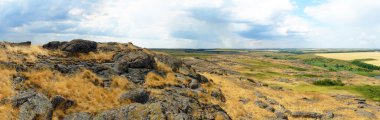 güzel dağ manzarası, panorama