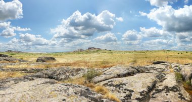 Dağları, güzel yaz manzara panorama