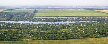 bir kuş bakışı manzaralar, manzara panorama