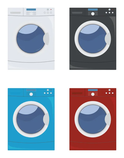 Juego de lavadora — Archivo Imágenes Vectoriales