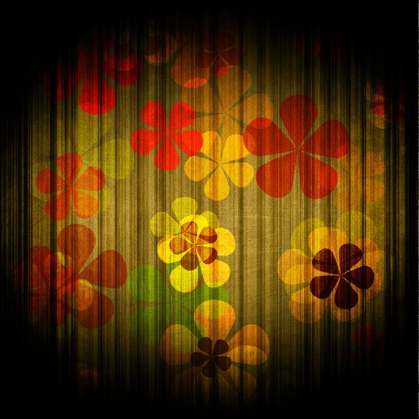 Kunst Grunge Vintage floralen Hintergrund — Stockfoto
