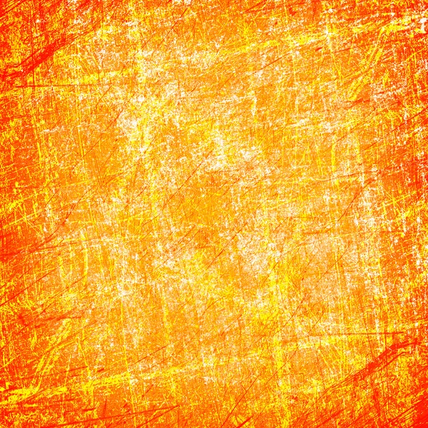 划伤的橙色背景 — 图库照片