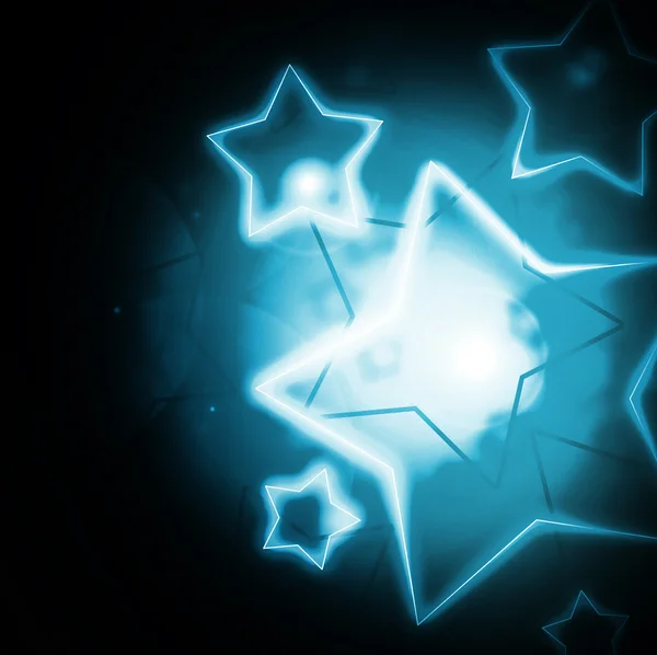 Фон со светящимися звездами — стоковое фото