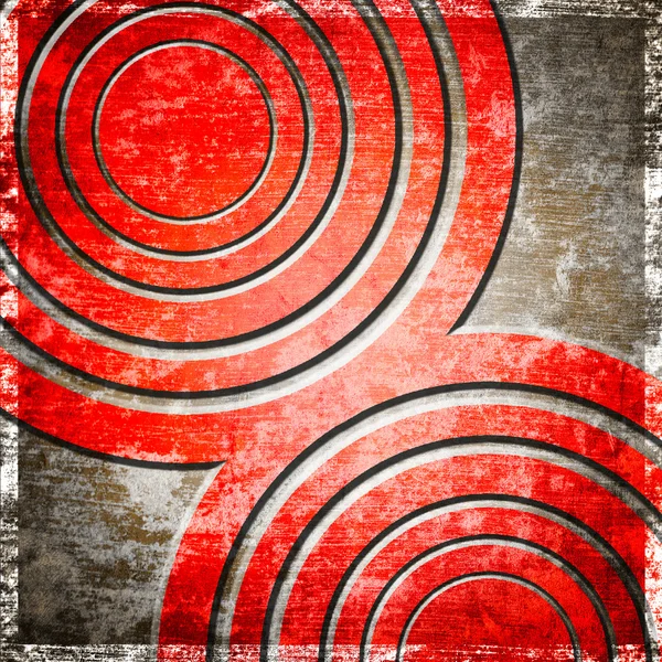 Grunge background with circles — Stock Photo, Image