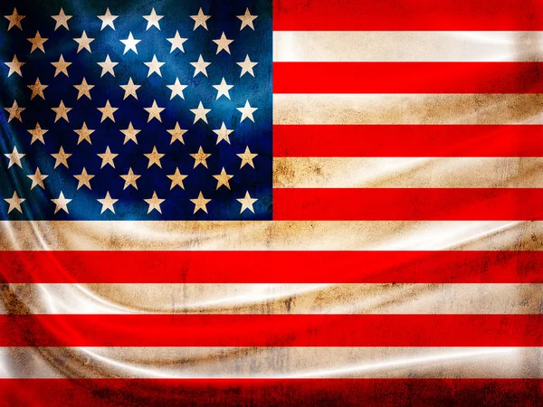 グランジ米国旗シリーズ — ストック写真