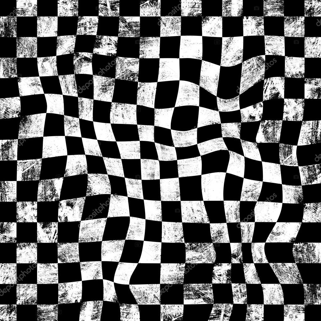Grunge chessboard background