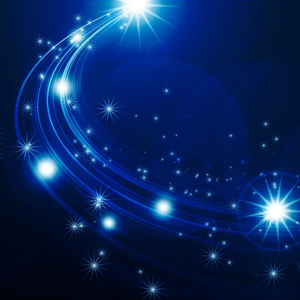 Glowing background with stars — Stock Photo, Image