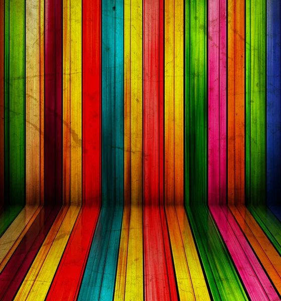 Fundo de madeira colorido — Fotografia de Stock
