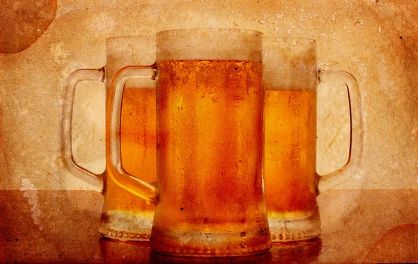 Κρύα μπύρα — Φωτογραφία Αρχείου