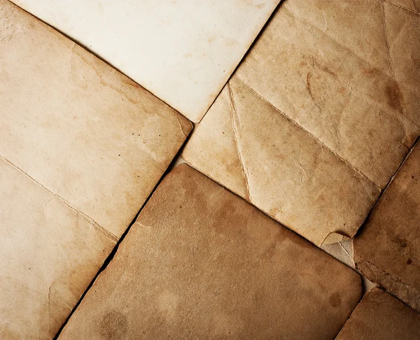 Grunge zemin üzerine yığını eski kağıtlar — Stok fotoğraf