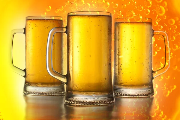 Canecas de cerveja — Fotografia de Stock