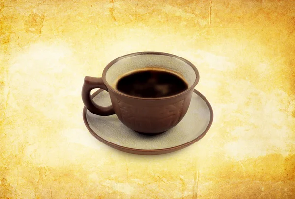 Cofee ビンテージ背景 — ストック写真