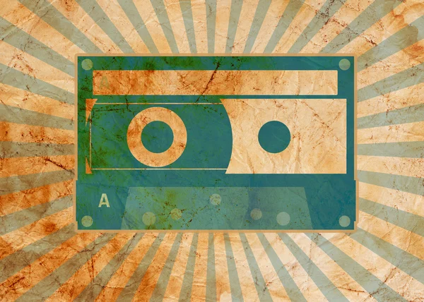 stock image Vintage background with old tape