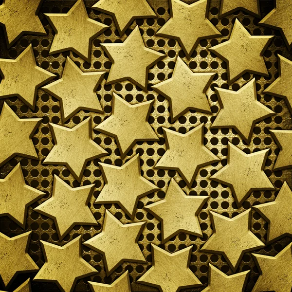Фон со стальными звездами — стоковое фото