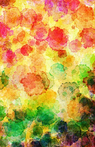 Abstrato gotas coloridas — Fotografia de Stock