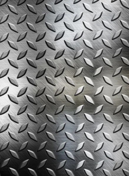 Diamont plattan metall bakgrund — Stockfoto