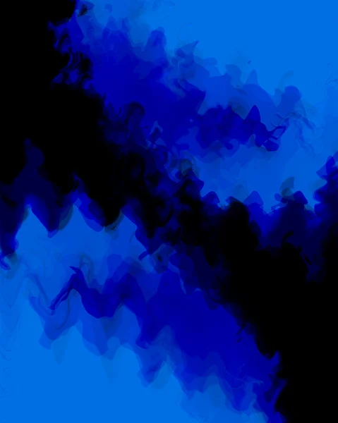 Облака голубого сигаретного дыма — стоковое фото