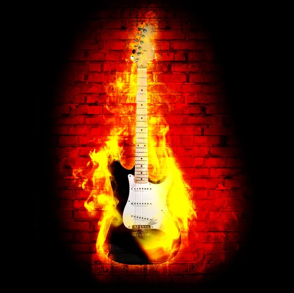Flime guitare — 图库照片