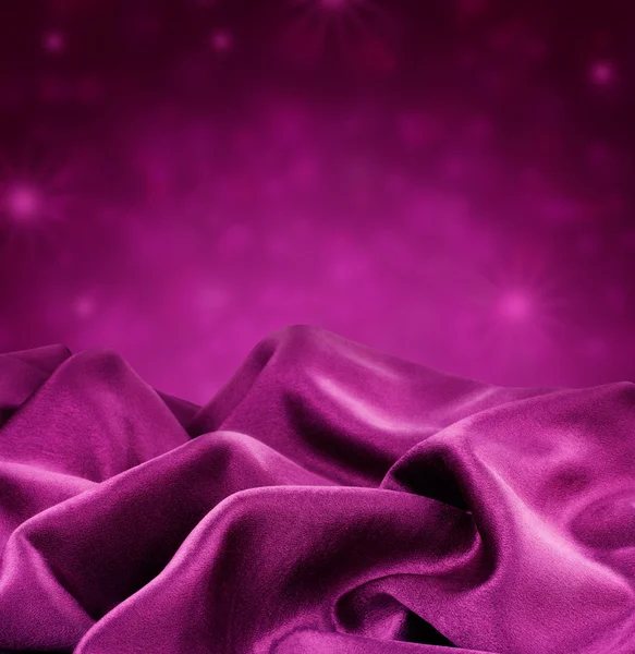 Фиолетовый дизайн границы шелка — стоковое фото