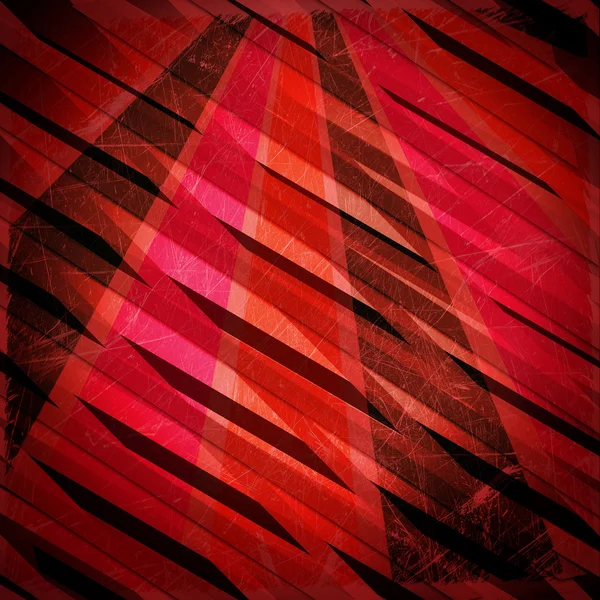 Linee rosse astratte — Foto Stock