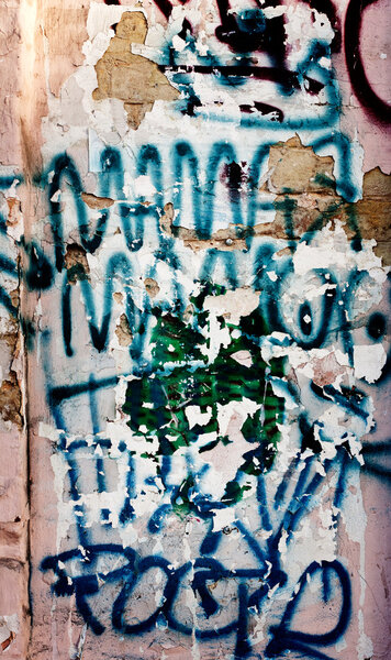 Старый фон стены
