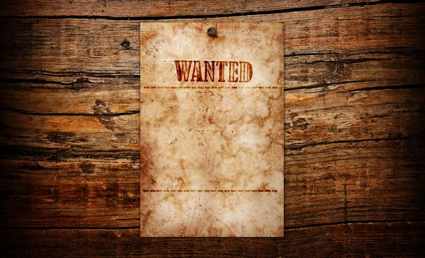 Wanted background — Stock Photo, Image