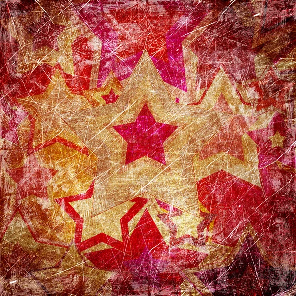 Ілюстрація брудної тканини з зірками — стокове фото