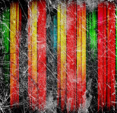 Old abstract colorful lines clipart