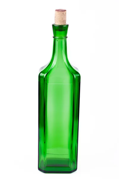 Empty bottle on a white background — Stock Photo, Image