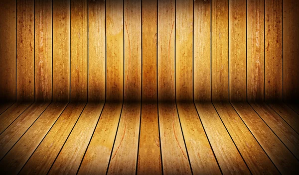 Oude houten kamer — Stockfoto