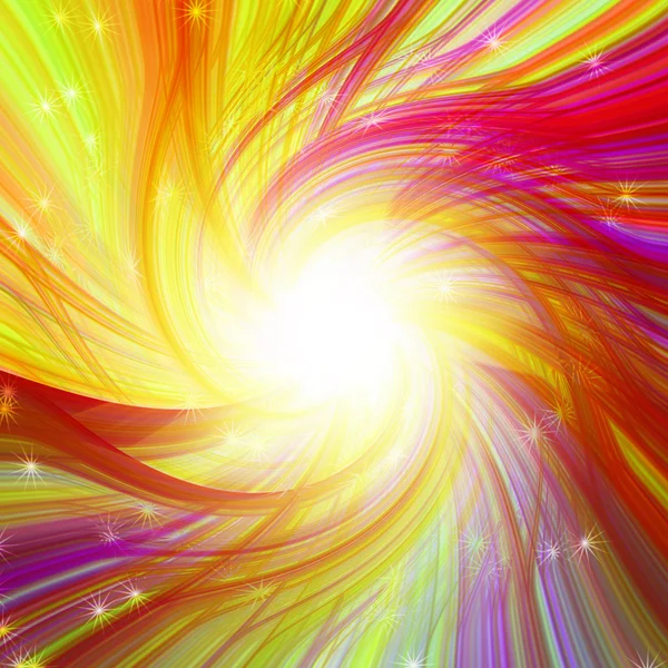 Brilhante colorido explosão mágica — Fotografia de Stock