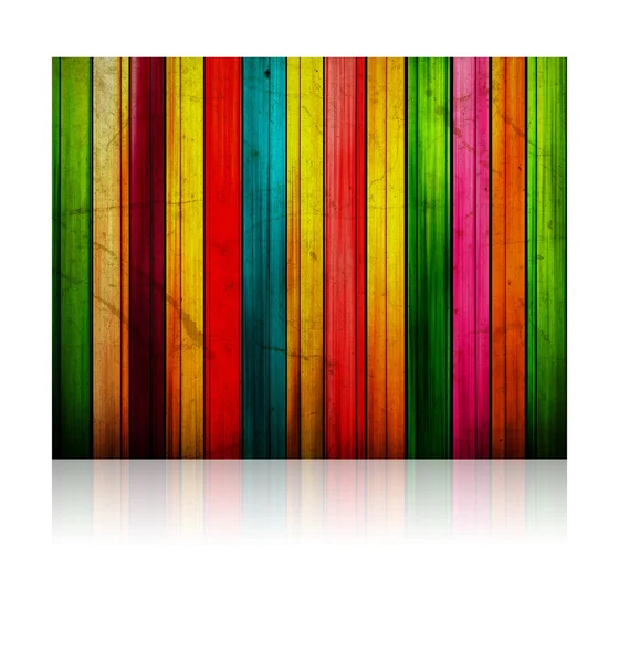Tavole di legno spettrale — Foto Stock