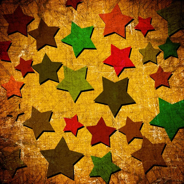 Abstract star the grunge background — Stock Photo, Image