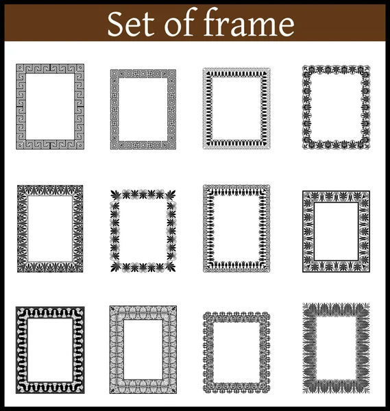 Frame illustration — Stock Vector