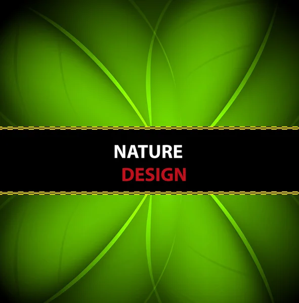 Дизайн фона природного баннера — стоковый вектор
