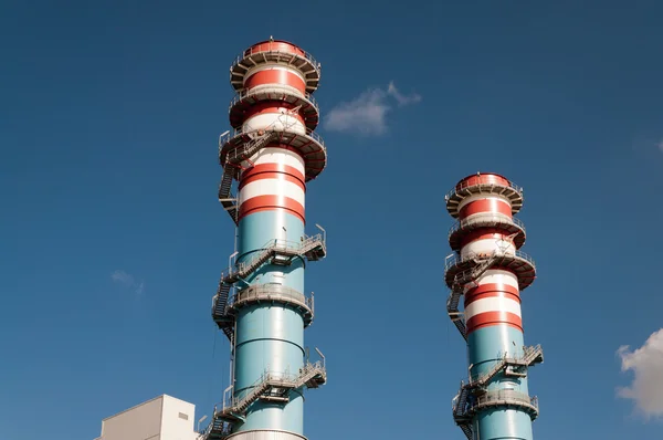 stock image Electrical generator central tower - industry production