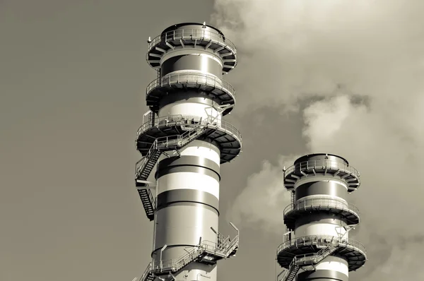 Torre central do gerador elétrico - produção industrial — Fotografia de Stock
