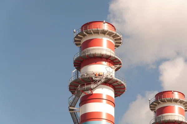 Agregat prądotwórczy środkowej wieży - produkcja — Zdjęcie stockowe