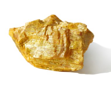 Mineral collection - orpiment clipart
