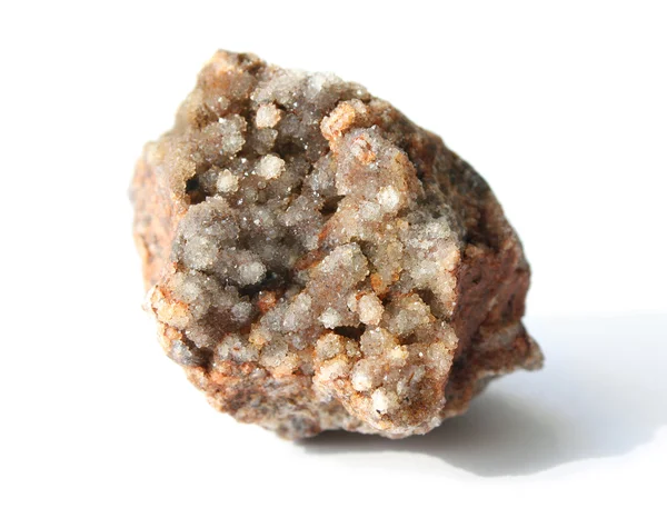 Kolekcja minerałów - Chalcedon — Zdjęcie stockowe