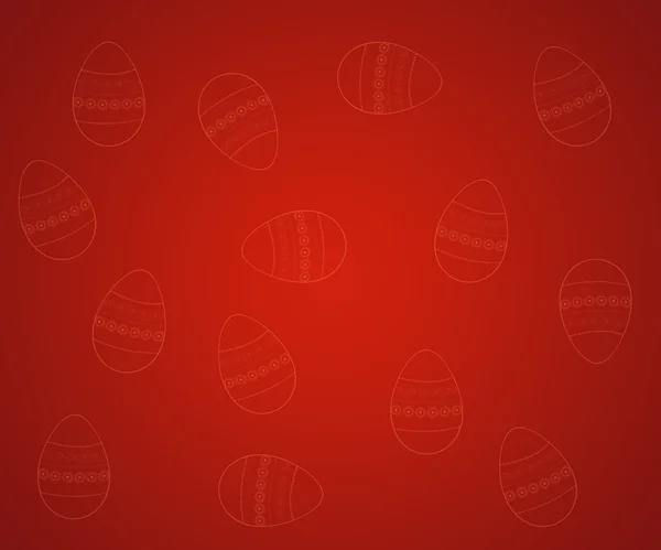 Ostergrußkarte — Stockfoto