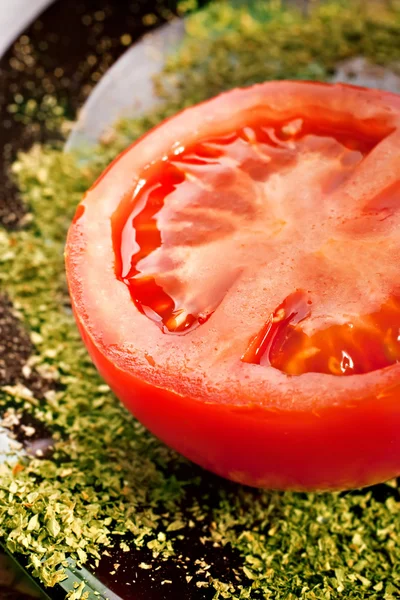 Κόκκινο λαχανικό ντομάτας — Φωτογραφία Αρχείου